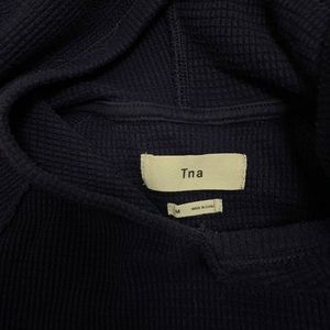 TNA  waffle light hoodie